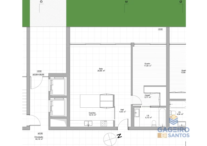 Apartamento T1 para Venda em São Martinho do Porto Foto 7