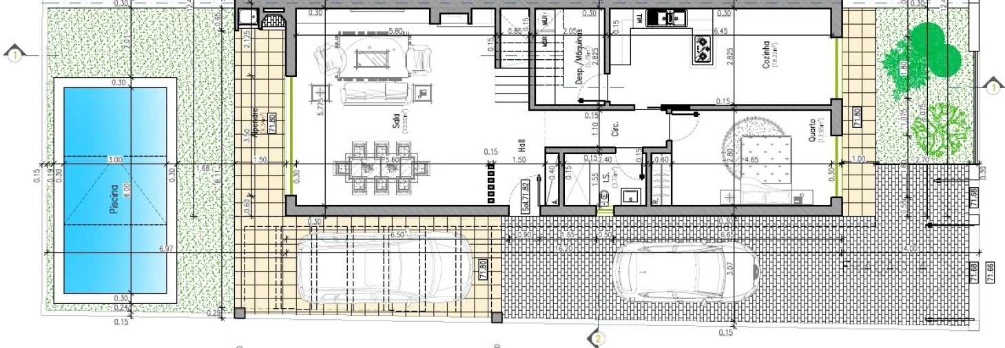 Moradia T4 para Venda em Fernao Ferro Planta 1