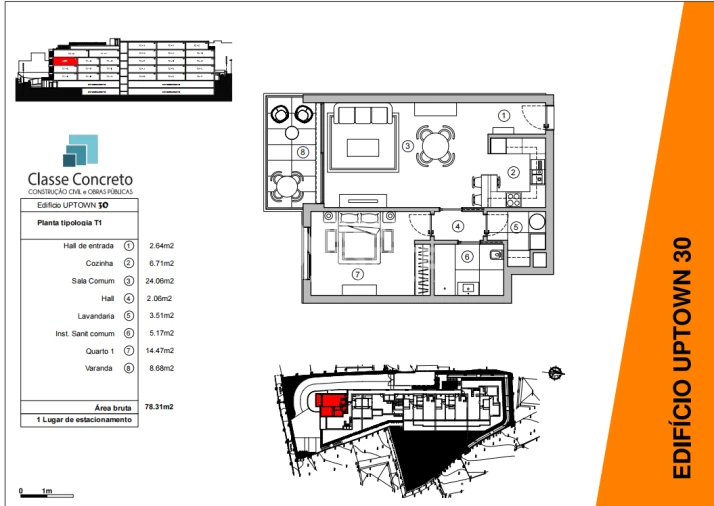 Apartamento T1 para Venda em Machico Foto 35