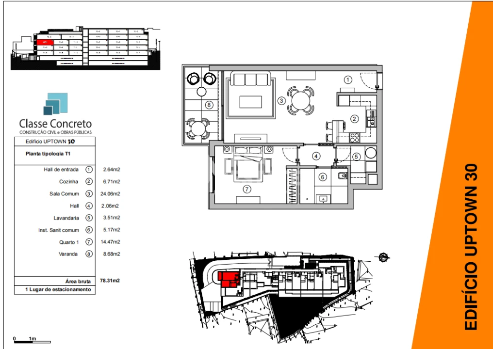 Apartamento T1 para Venda em Machico Foto 35
