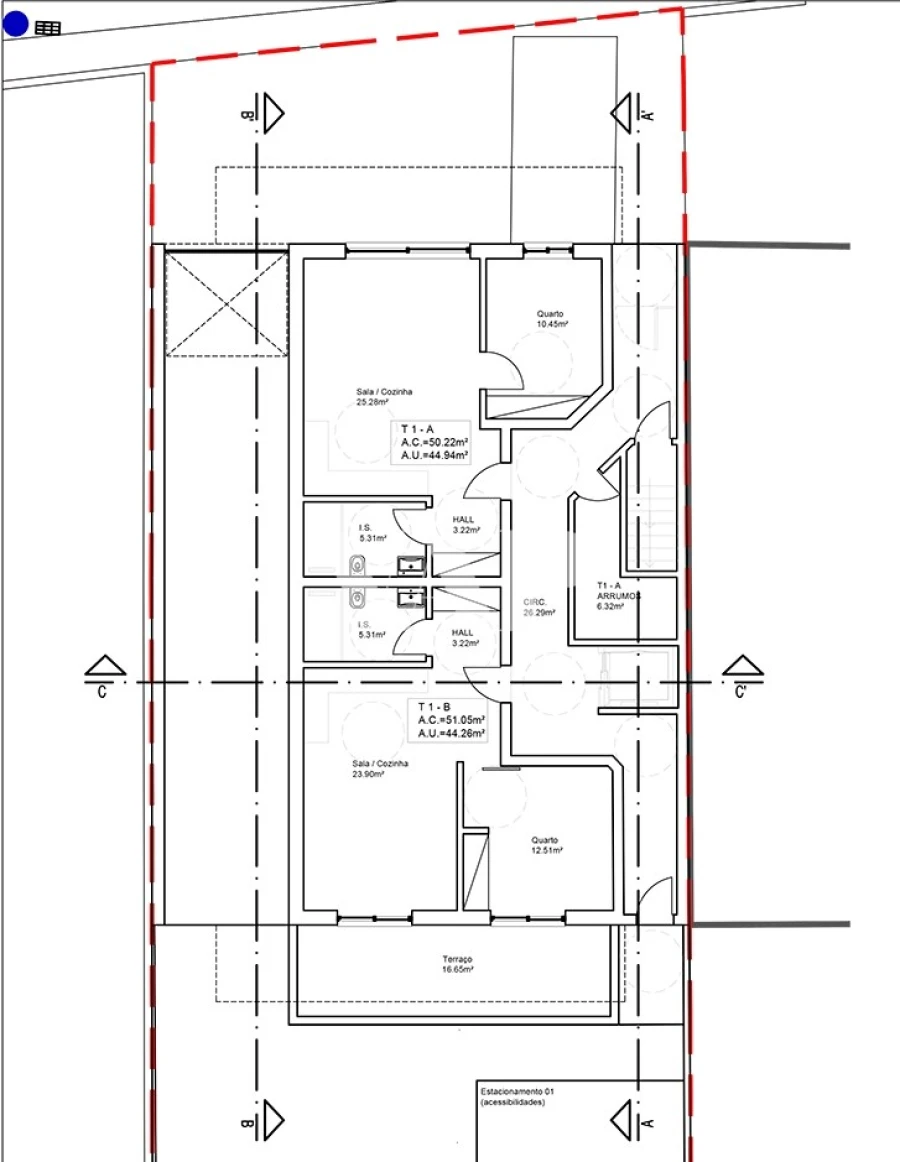 Apartamento T1 para Venda em Quarteira Foto 7