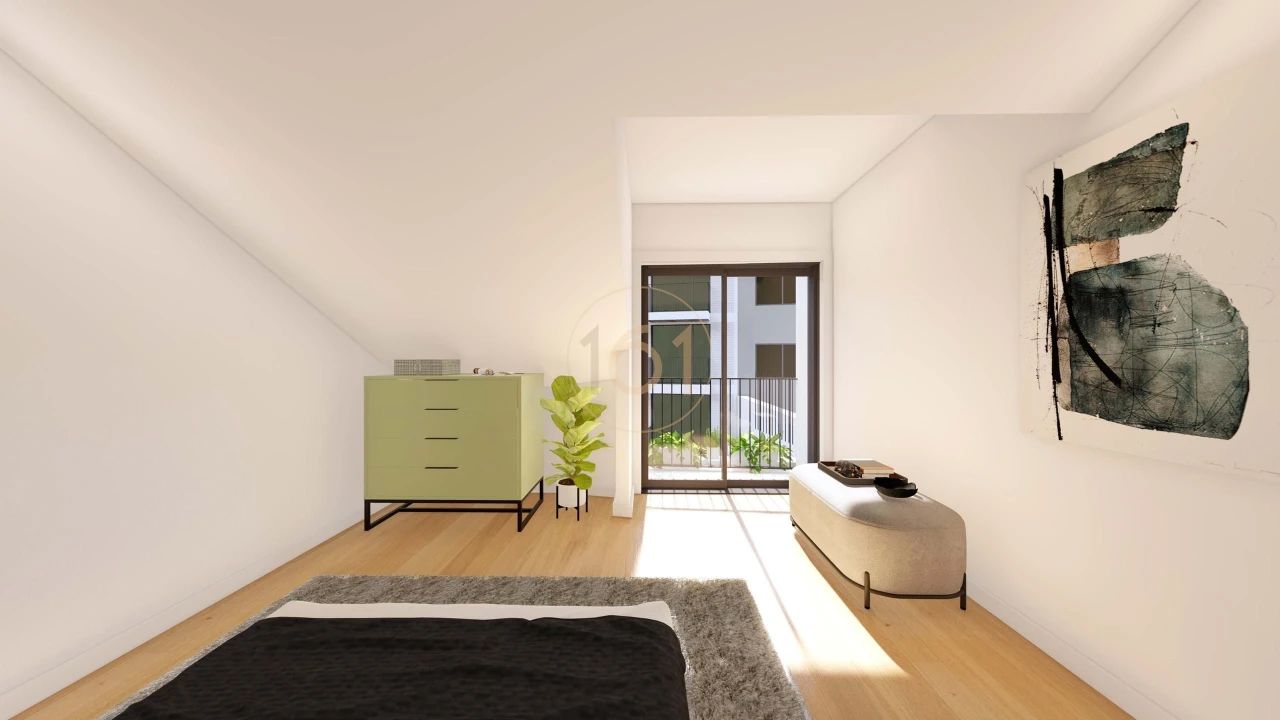 Apartamento T1 para Venda em Santa Marinha Foto 4