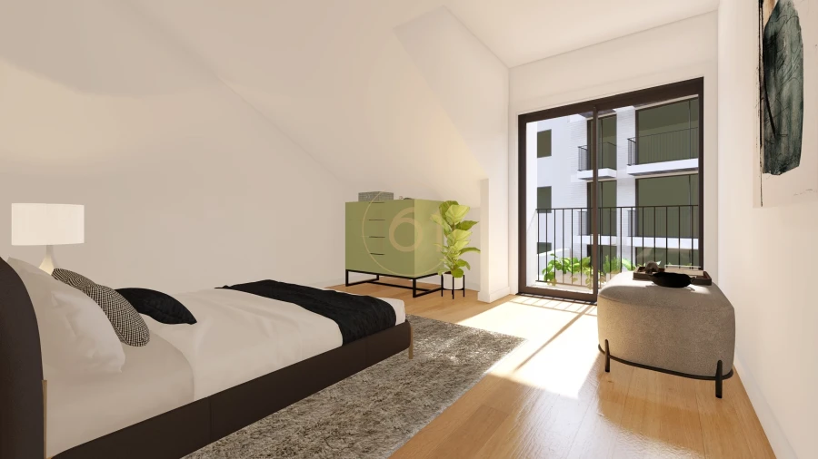 Apartamento T1 para Venda em Santa Marinha Foto 6