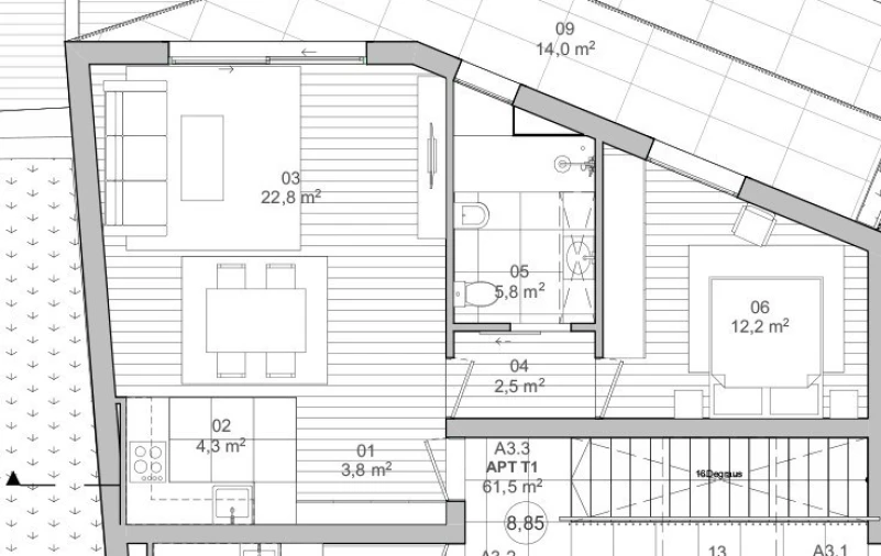 Apartamento T1 para Venda em Matosinhos e Leça da Palmeira Foto 10