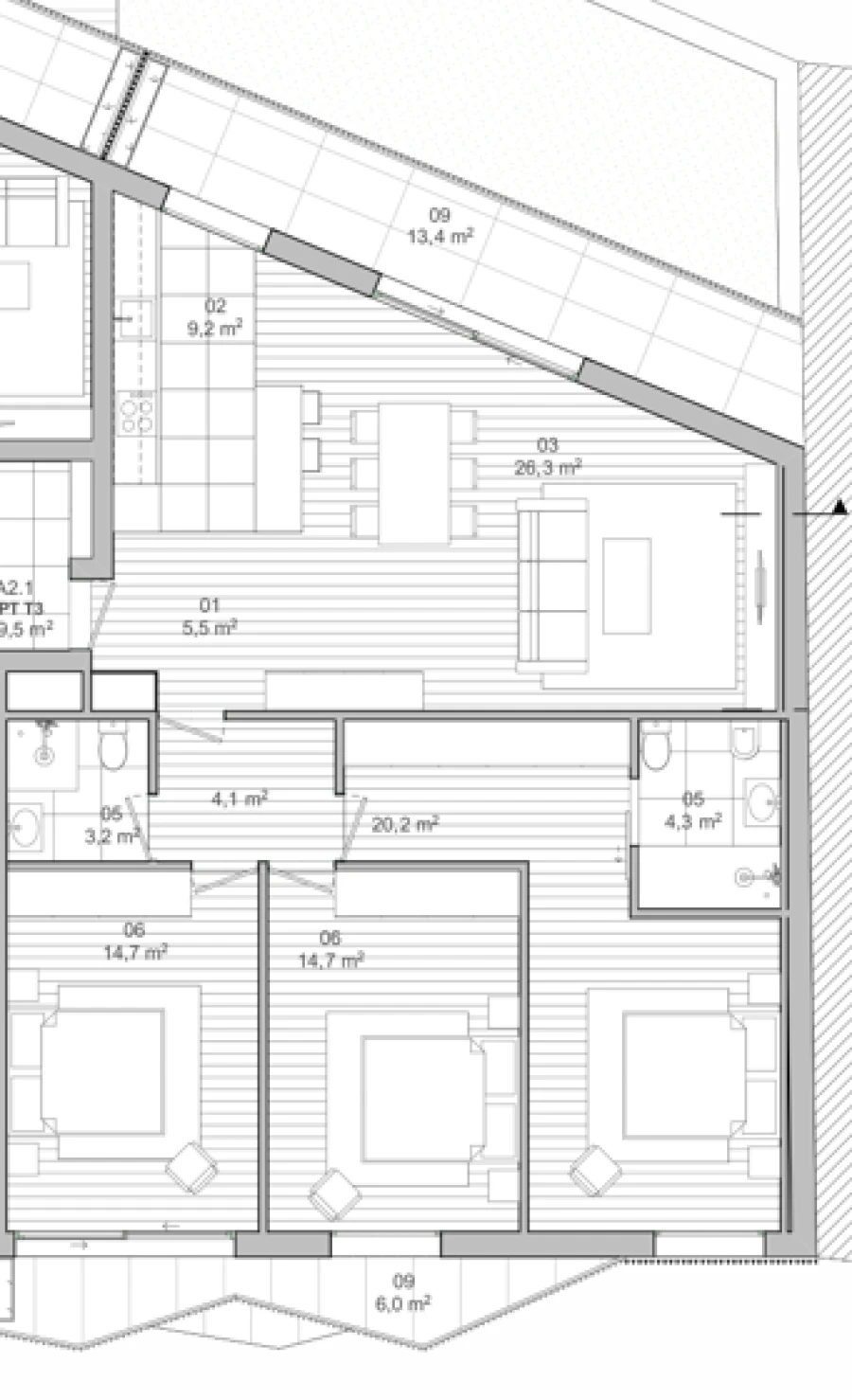 Apartamento T3 para Venda em Matosinhos e Leça da Palmeira Foto 13