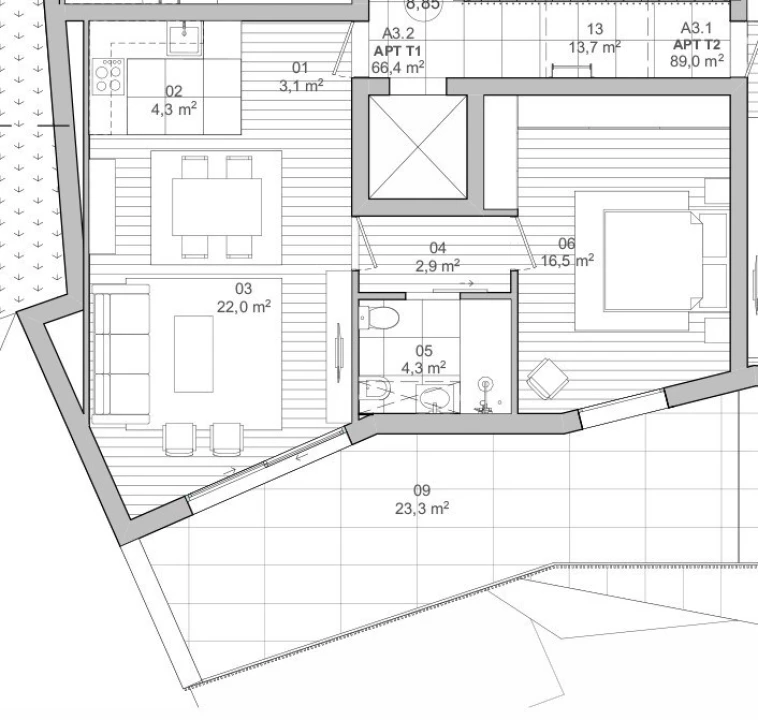 Apartamento T1 para Venda em Matosinhos e Leça da Palmeira Foto 11