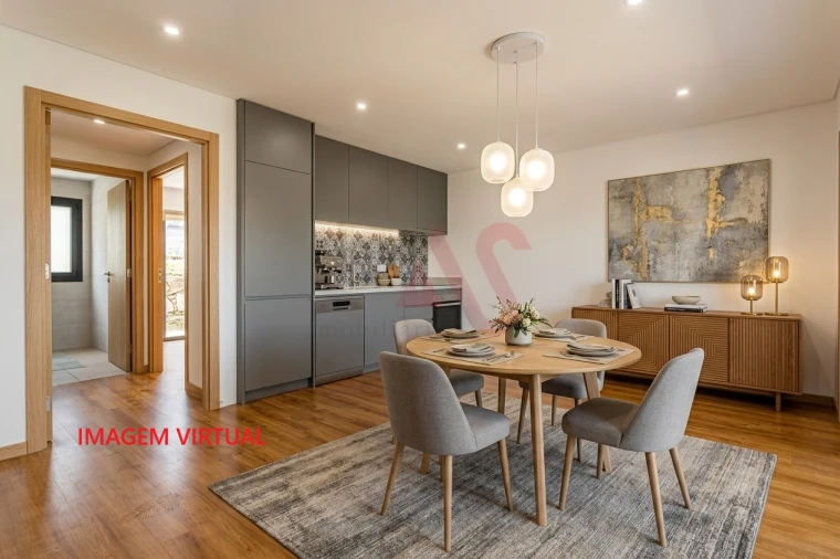 Apartamento T1 para Venda em Infias Foto 1