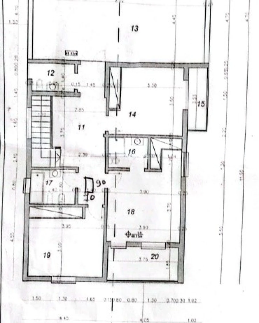 Moradia T4 para Venda em São João Baptista e Santa Maria dos Olivais Planta 1