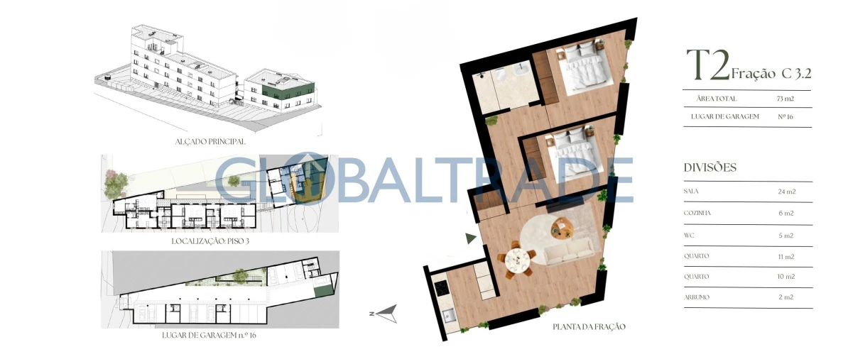 Apartamento T2 para Venda em Campanhã Foto 11