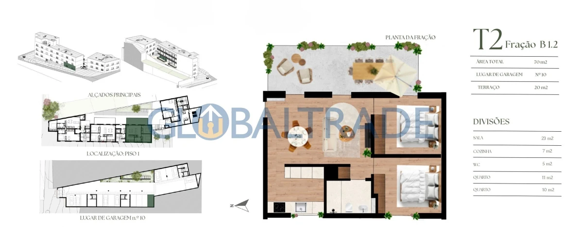 Apartamento T2 para Venda em Campanhã Foto 7