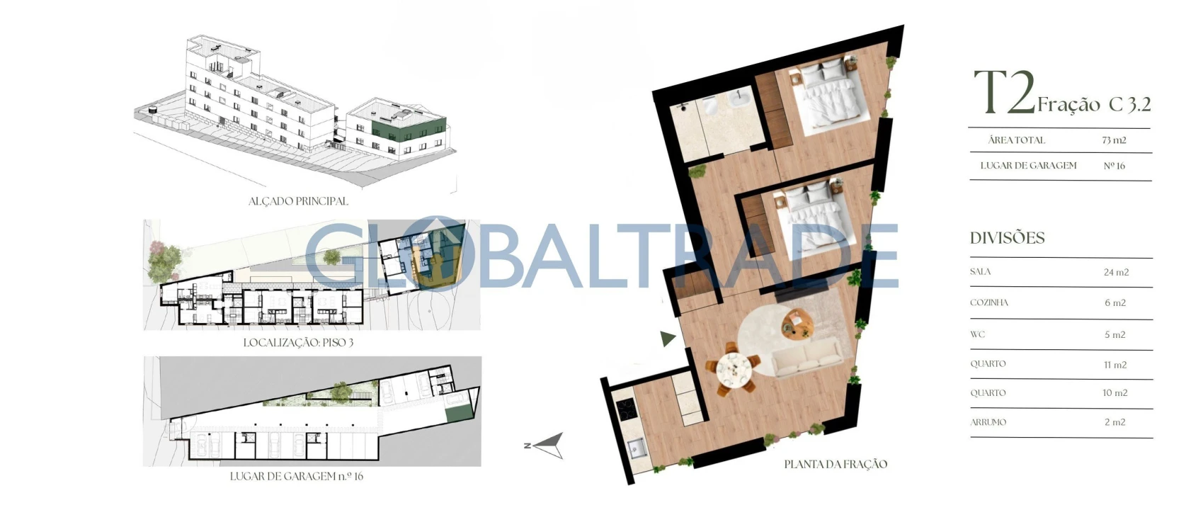 Apartamento T2 para Venda em Campanhã Foto 11