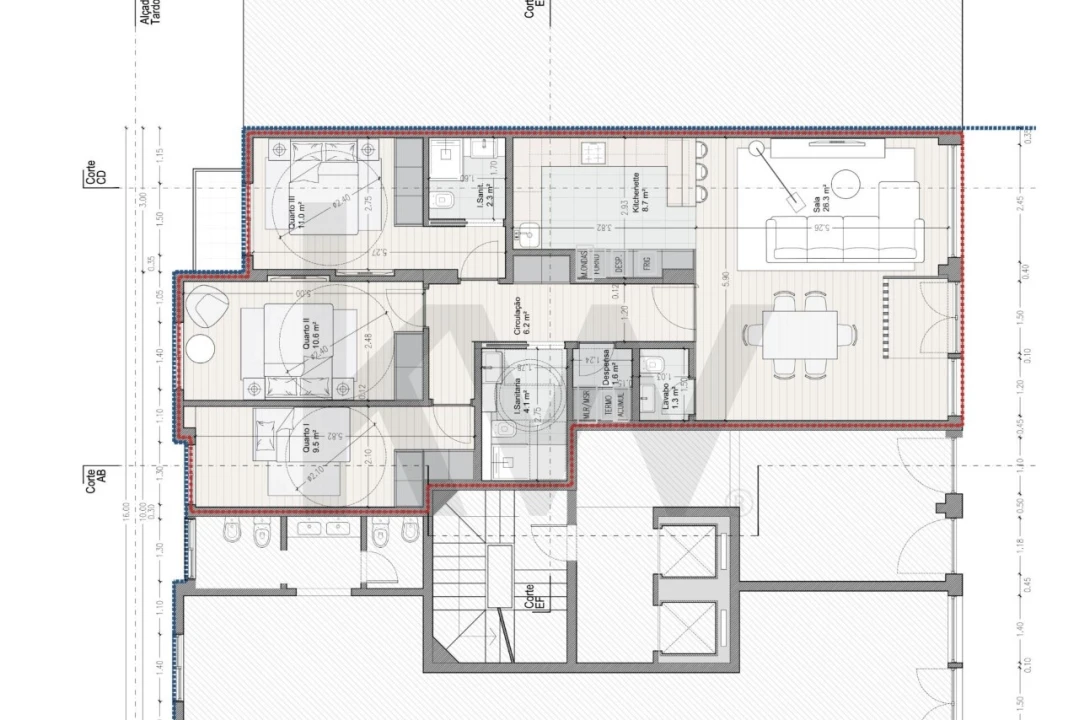 Apartamento T3 para Venda em Queluz e Belas Foto 21