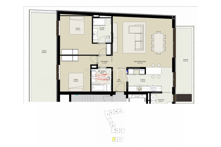 Apartamento T2 para Venda em Lordelo do Ouro e Massarelos Foto 16