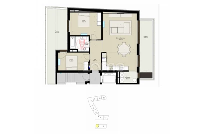 Apartamento T2 para Venda em Lordelo do Ouro e Massarelos