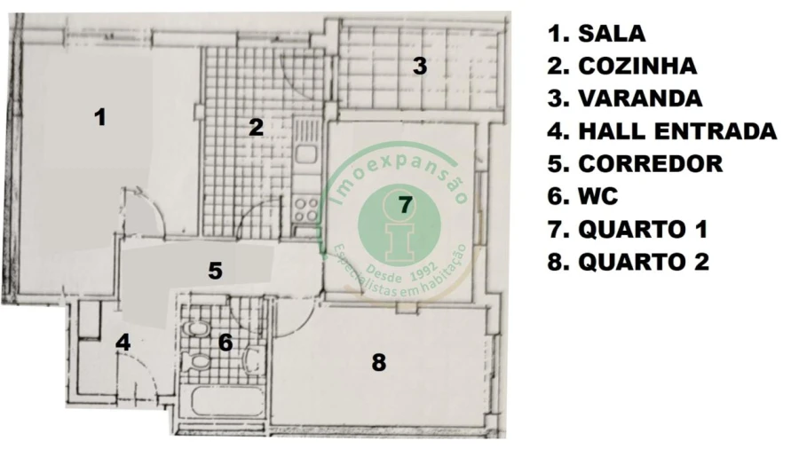 Apartamento T2 para Venda em Buarcos Foto 23