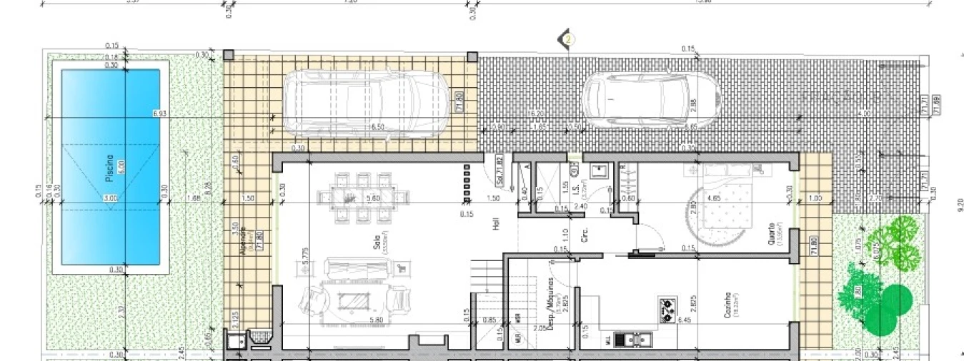Moradia T4 para Venda em Fernao Ferro Planta 1