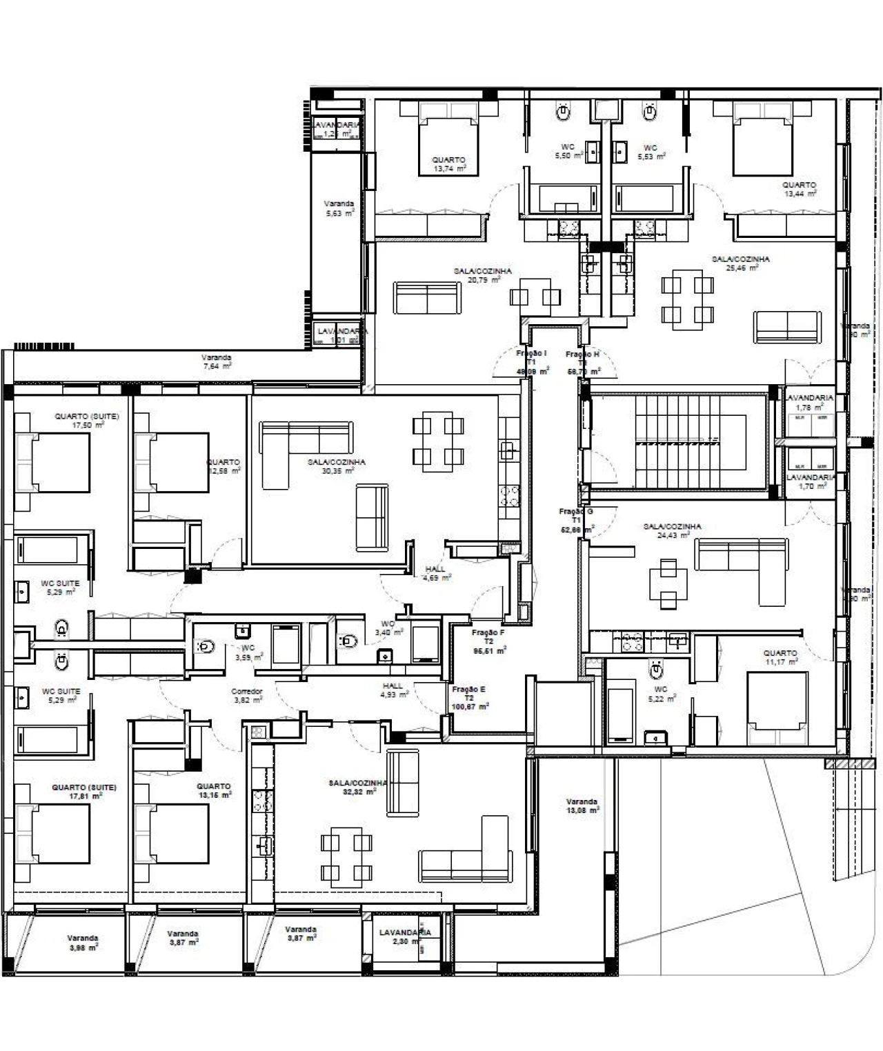 Apartamento T1 para Venda em Bonfim Foto 12