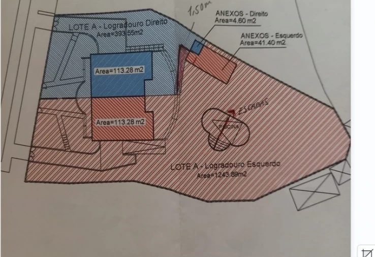 Moradia T4 para Venda em Buarcos Planta 1