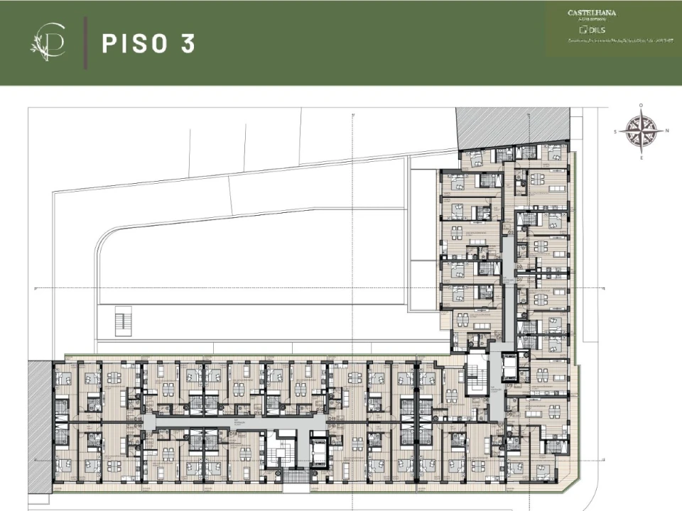 Apartamento T2 para Venda em Matosinhos e Leça da Palmeira Planta 2