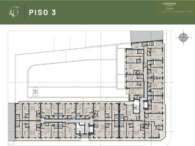 Apartamento T2 para Venda em Matosinhos e Leça da Palmeira Planta 2