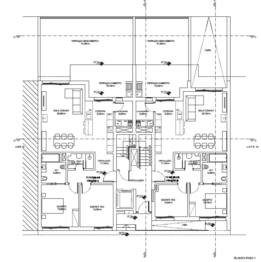 Apartamento T2 para Venda em Algoz e Tunes Planta 2