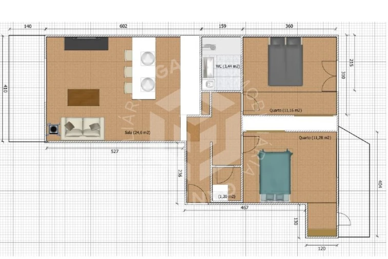 Apartamento T2 para Venda em Caparica e Trafaria Foto 27