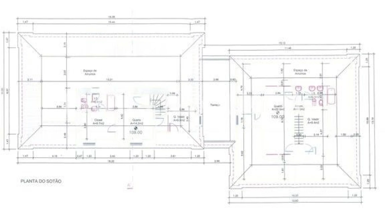 Moradia T7 para Venda em Lumiar Planta 4
