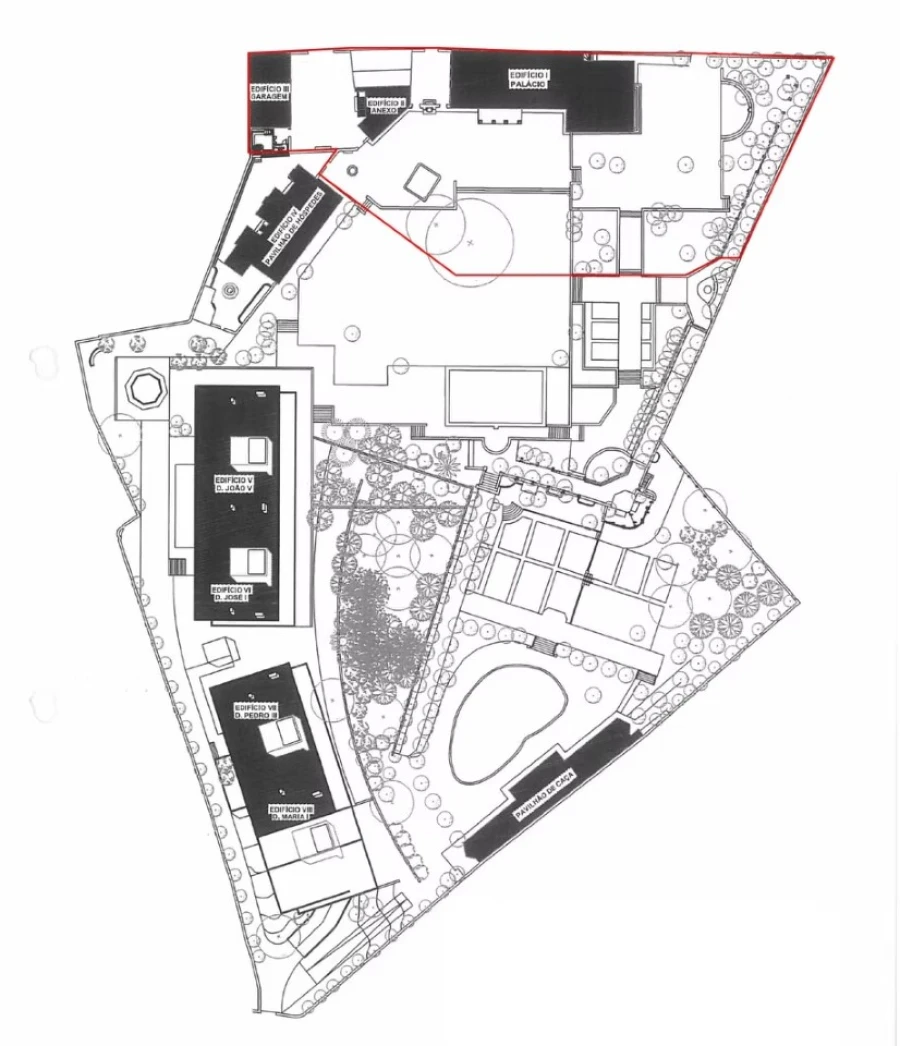 Moradia T7 para Venda em Lumiar Planta 1