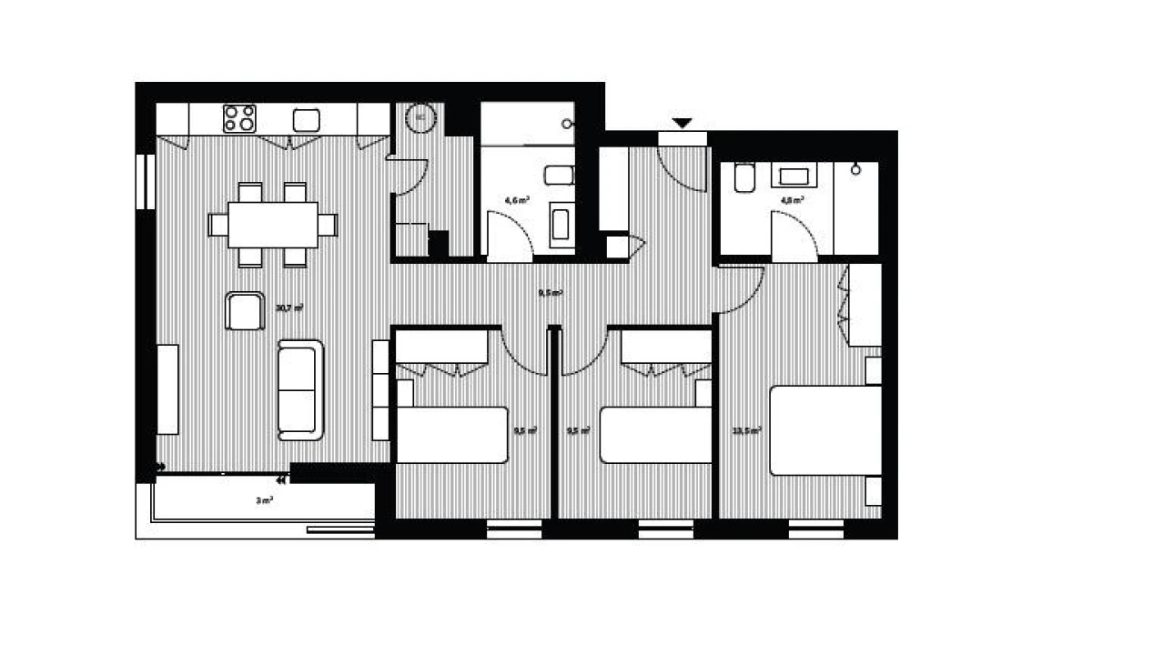 Apartamento T3 para Venda em Rio Tinto Foto 12