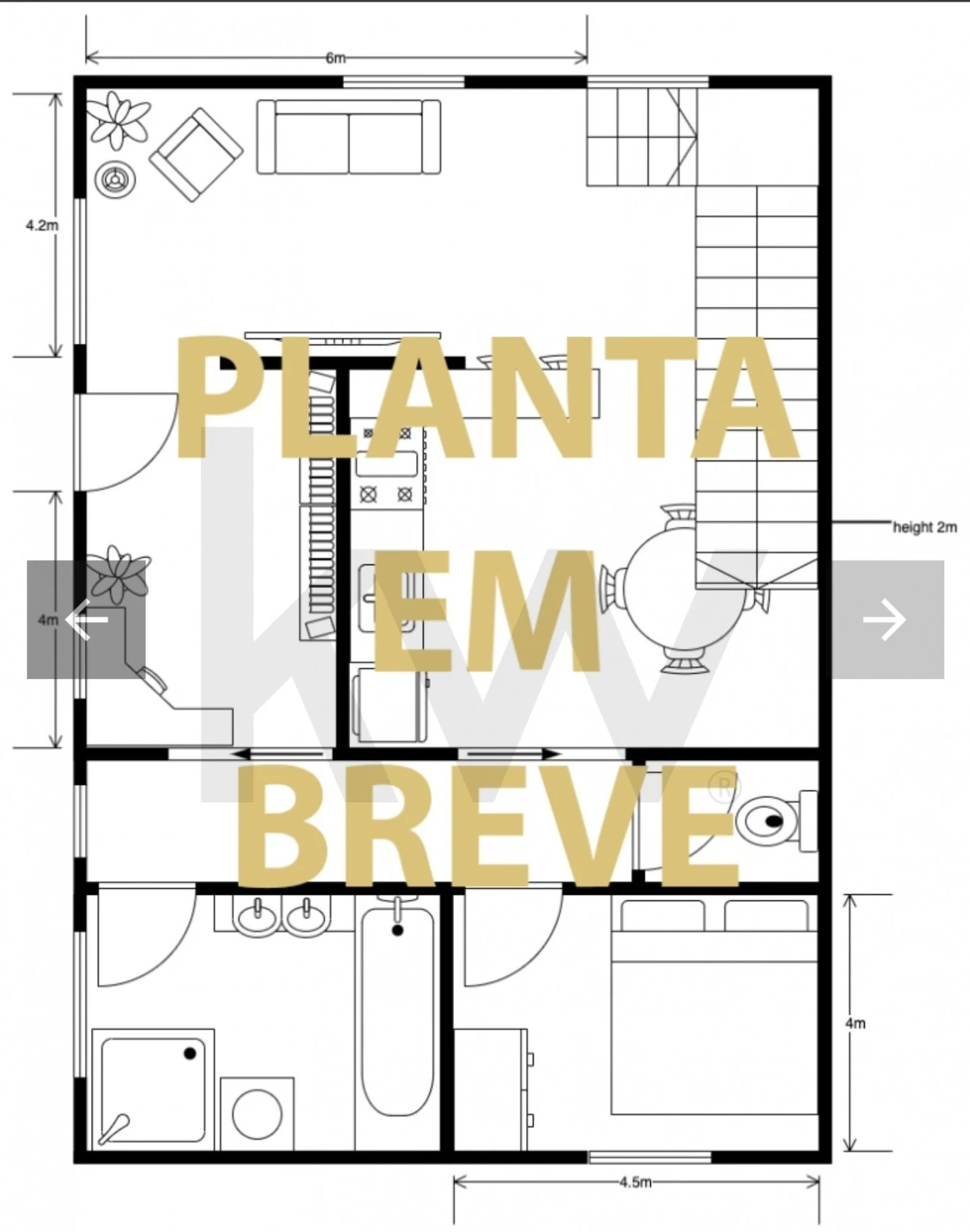 Apartamento T2 para Venda em Vilar de Andorinho Foto 34