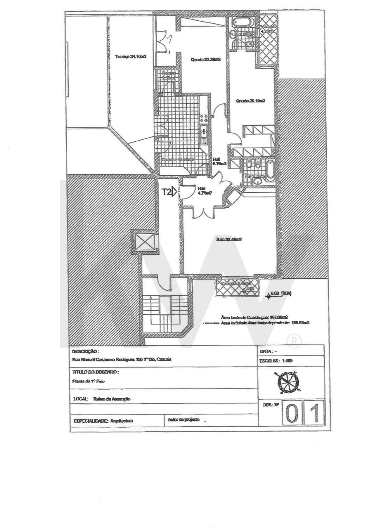Apartamento T2 para Arrendamento em Cascais e Estoril Foto 26