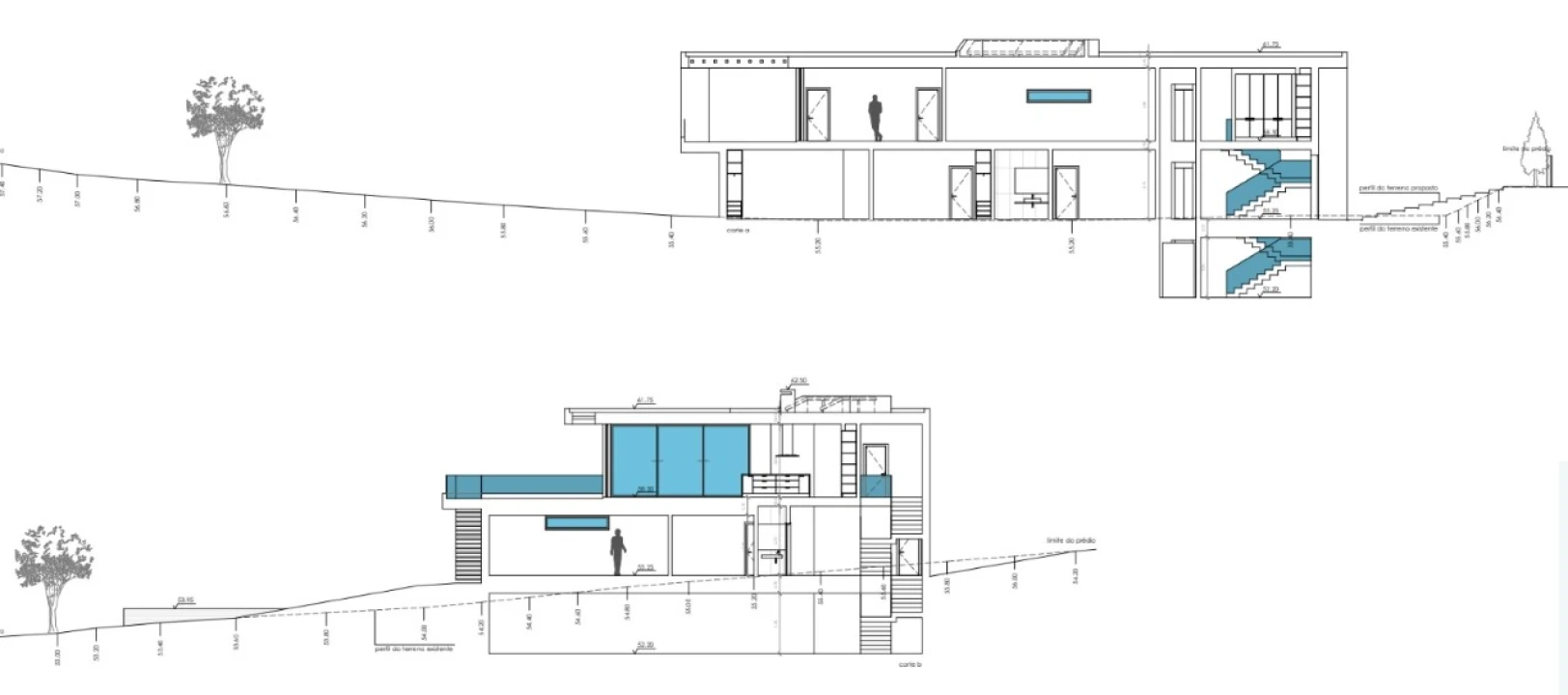Moradia T4 para Venda em Odiaxere Planta 4