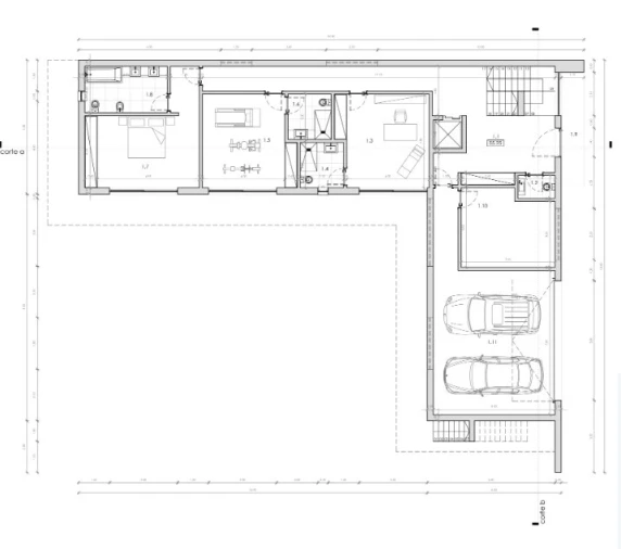 Moradia T4 para Venda em Odiaxere Planta 3