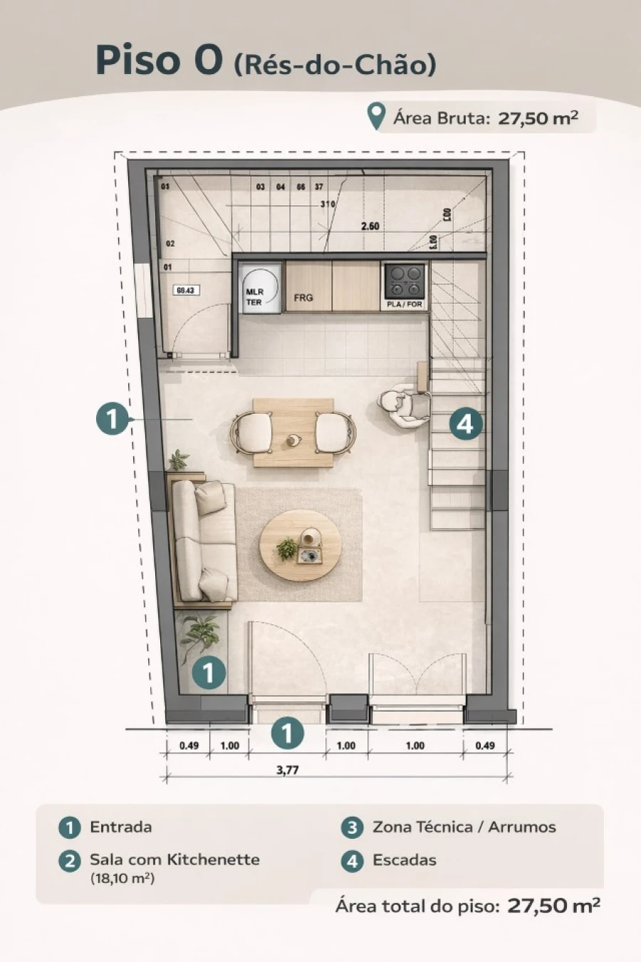 Terreno para Venda em Barreiro e Lavradio Planta 1