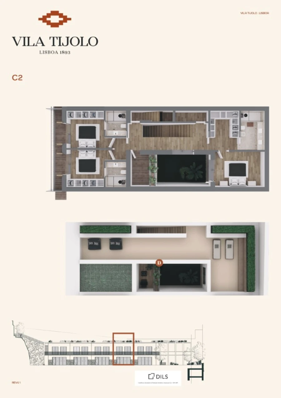 Moradia T3 para Venda em Estrela Planta 2