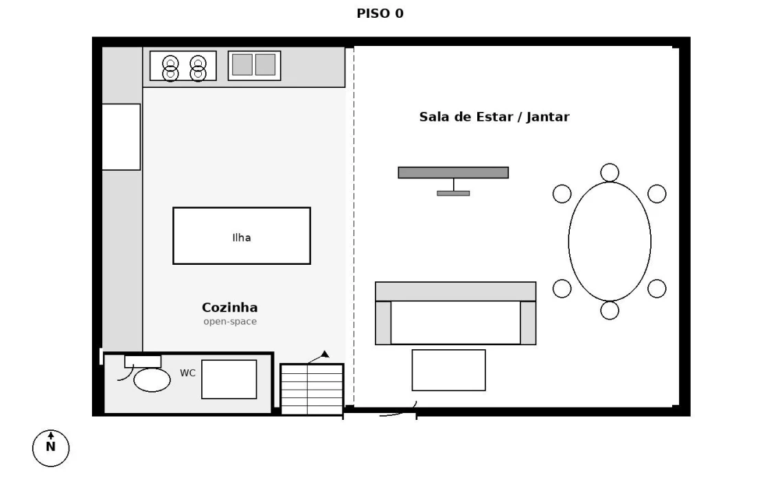 Moradia T2 para Venda em Loures Foto 24