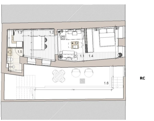 Apartamento T1 para Venda em Bonfim Planta 1
