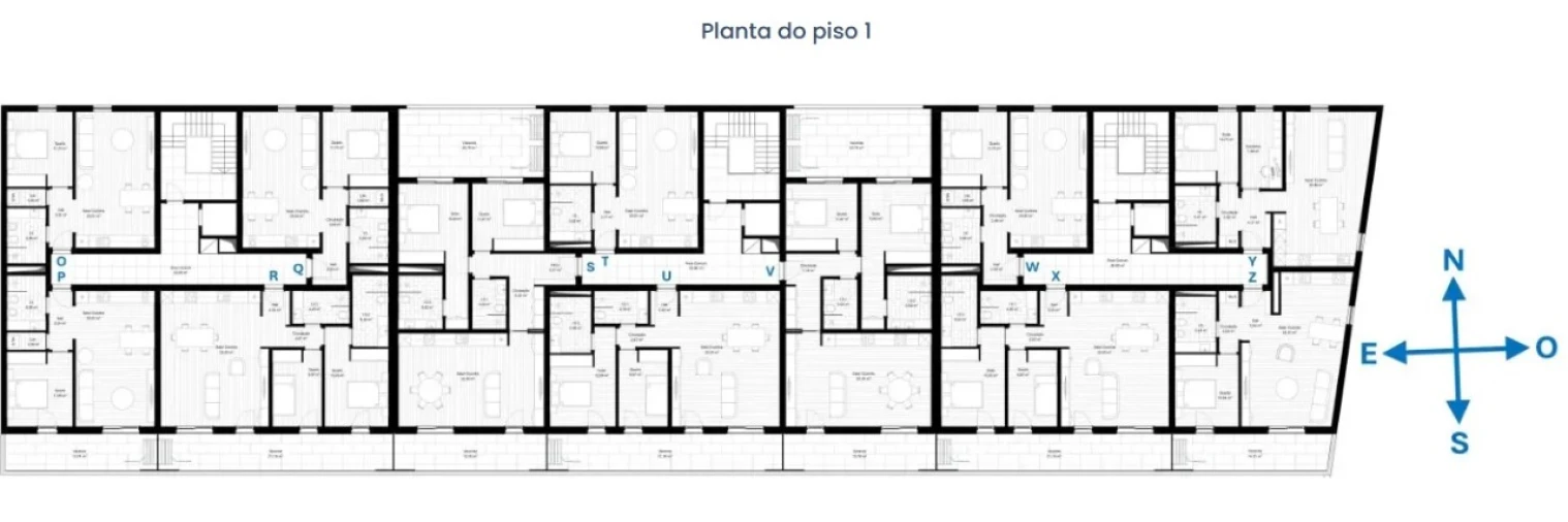 Apartamento T2 para Venda em Portimão Planta 2