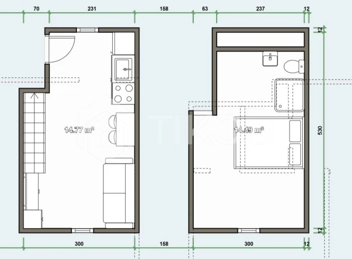 Moradia T2 para Venda em Ajuda Foto 15