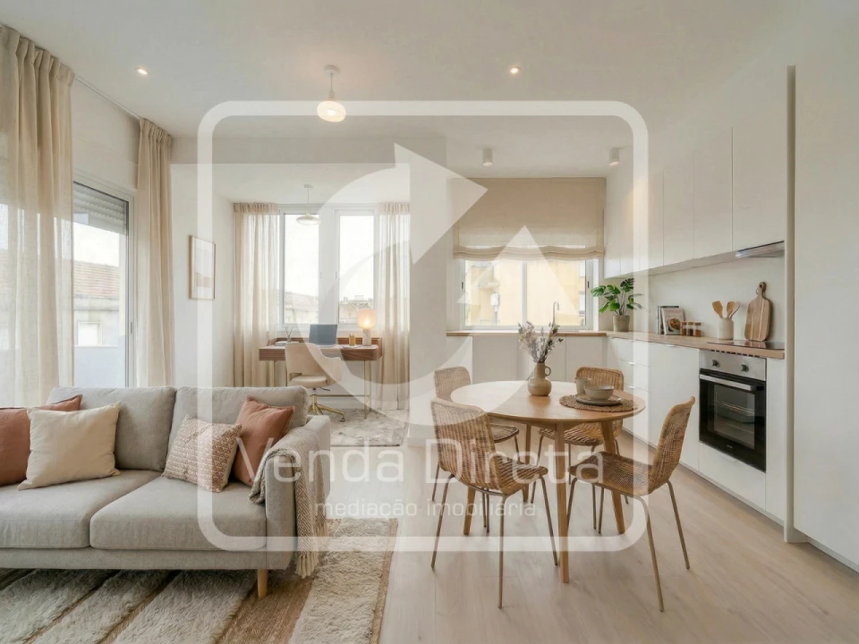 Apartamento T2 para Venda em Alto do Seixalinho, Santo André e Verderena Foto 2