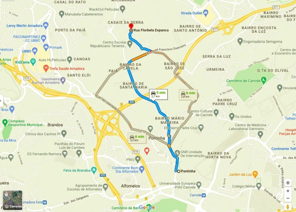 Apartamento T2 para Venda em Pontinha e Famões Foto 48