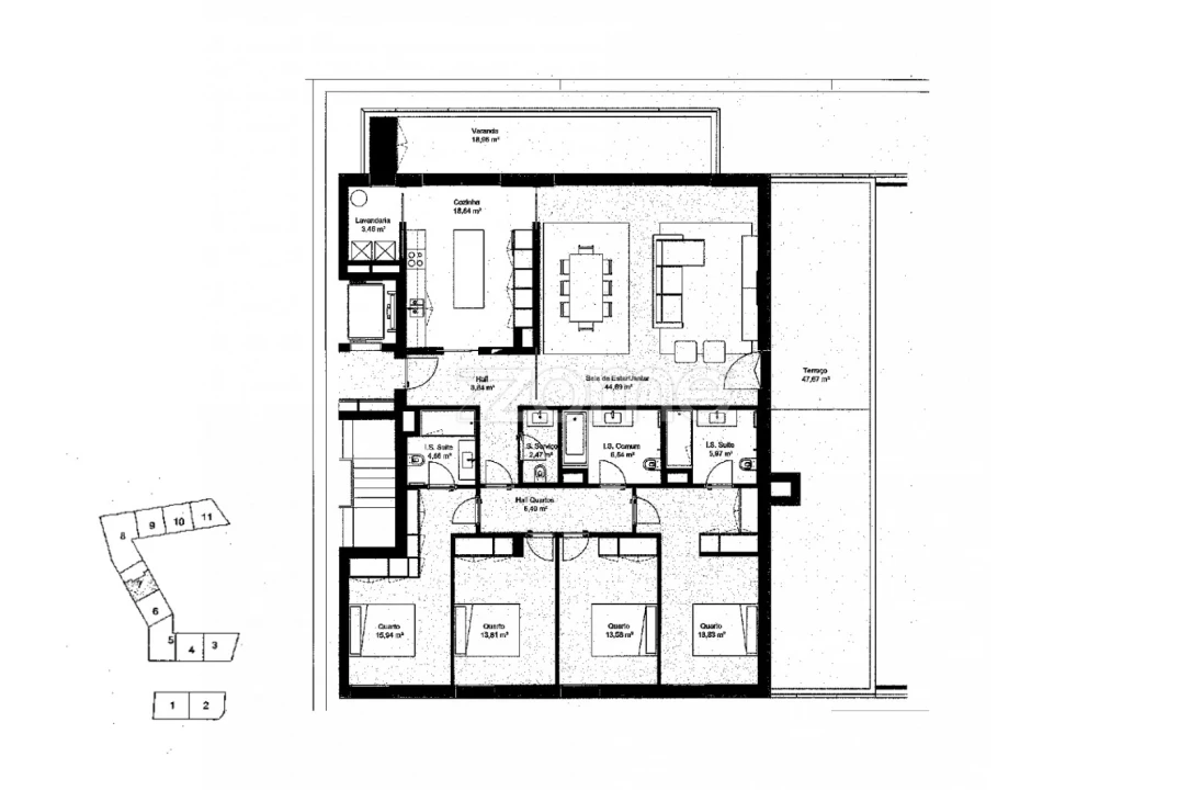 Apartamento T4 para Venda em Lordelo do Ouro e Massarelos Foto 16