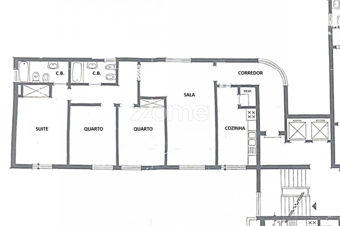 Apartamento T3 para Arrendamento em São Domingos de Rana Foto 15