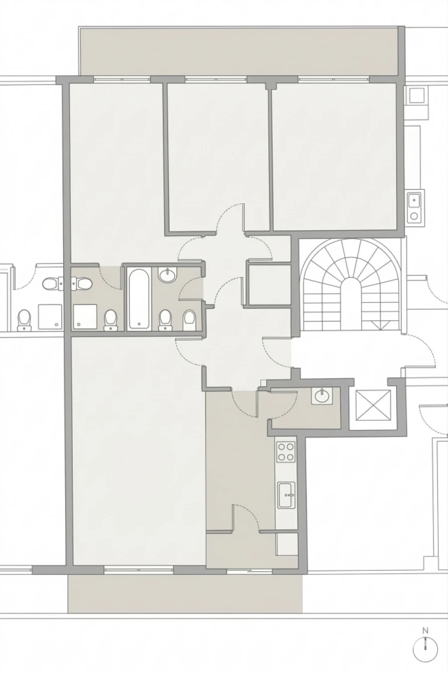 Apartamento T3 para Venda em São Vicente (Braga) Foto 21