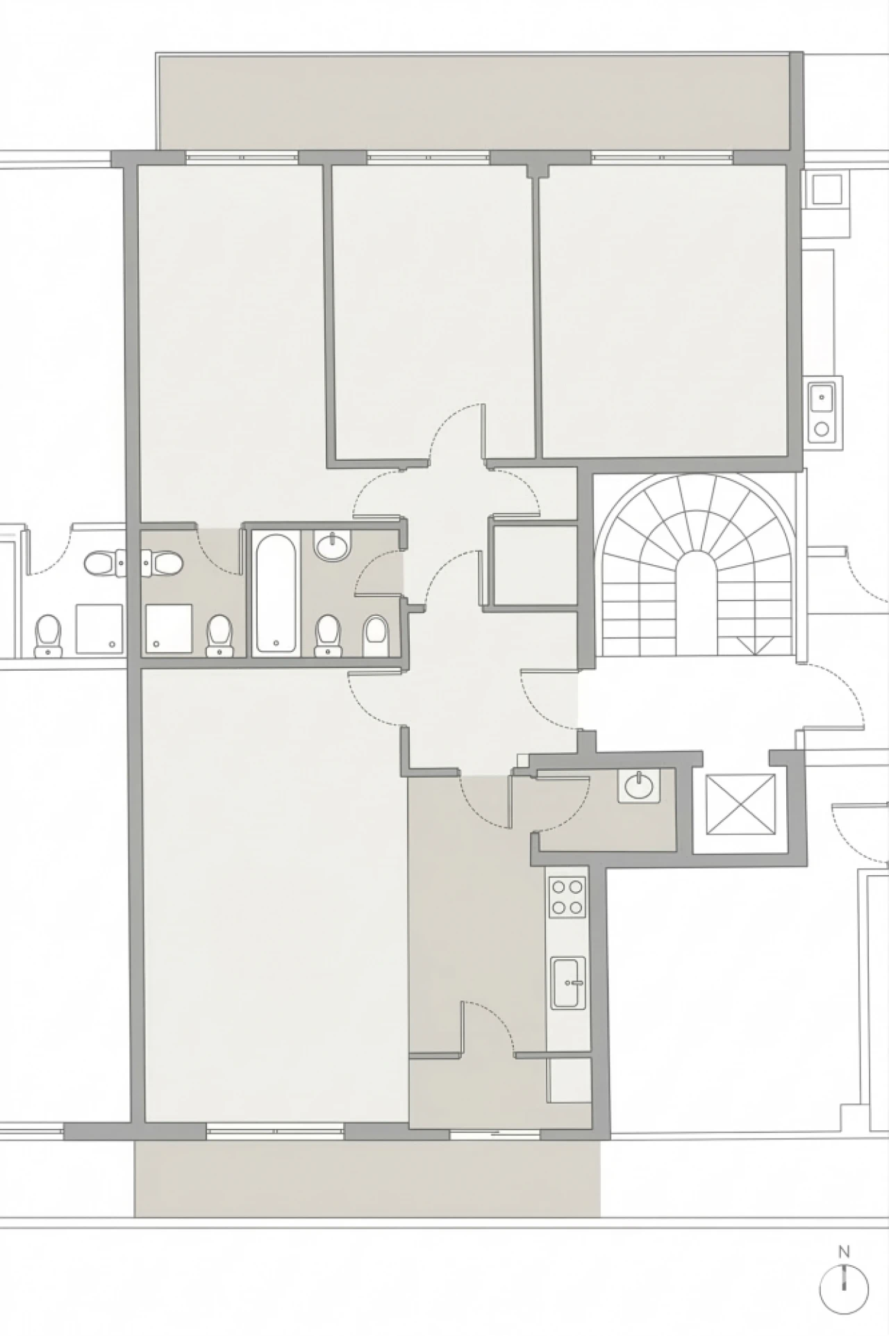 Apartamento T3 para Venda em São Vicente (Braga) Foto 21