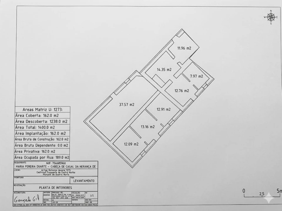 Quinta T4 para Venda em Castro Marim Planta 2