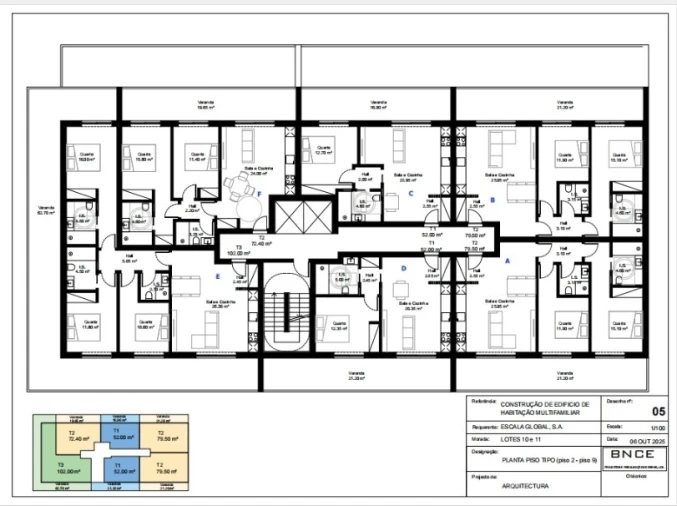 Apartamento T1 para Venda em Portimão Planta 4