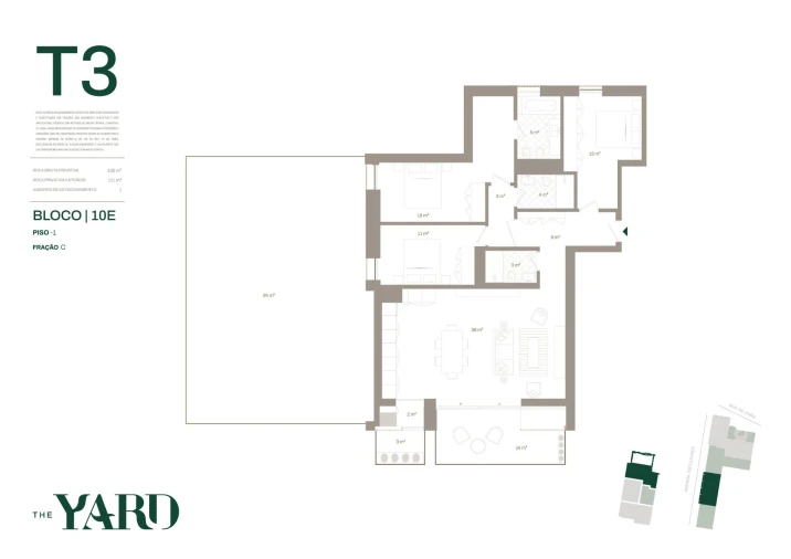 Apartamento T3 para Venda em Santa Marinha e São Pedro da Afurada Foto 27