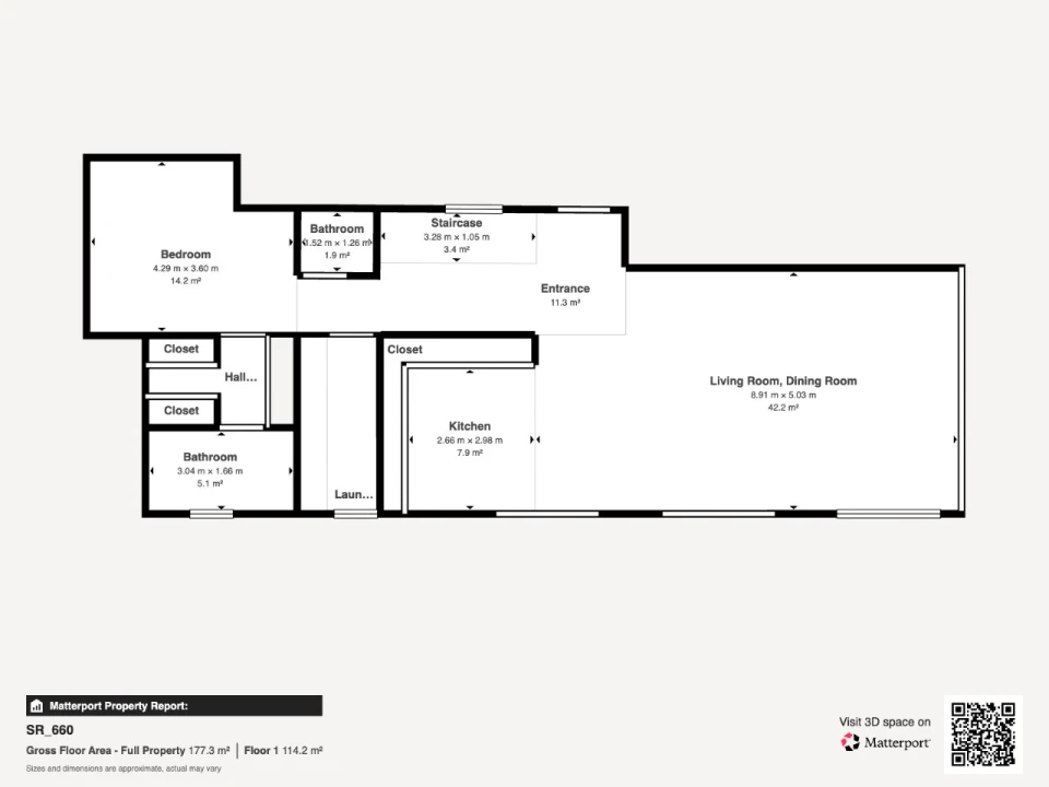 Moradia T3 para Venda em Santa Maria e São Miguel, São Martinho, São Pedro Penaferrim Planta 2