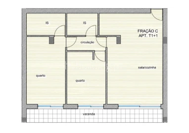 Apartamento T2 para Venda em Manhente